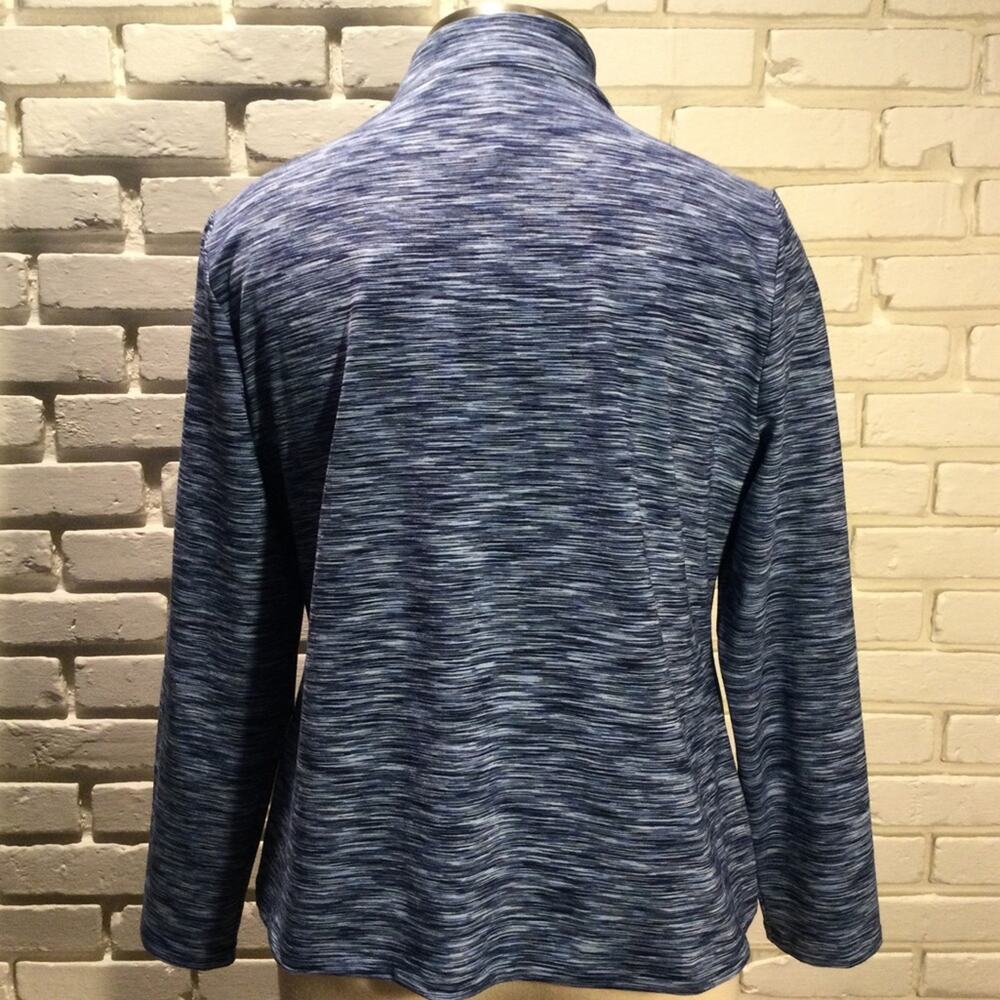 Zenergy by Chico’s blue athletic/casual jacket 3 - Picture 3 of 6